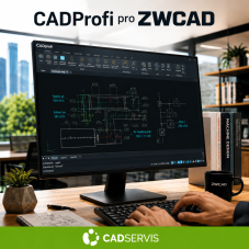 CADprofi HVAC & Piping (TZB) - měsíční pronájem