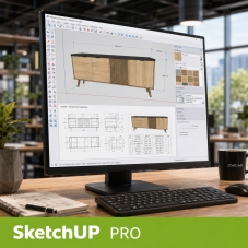 SketchUp Pro, předplatné na 1 rok