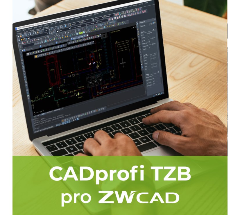 CADprofi HVAC & Piping (TZB) - roční pronájem
