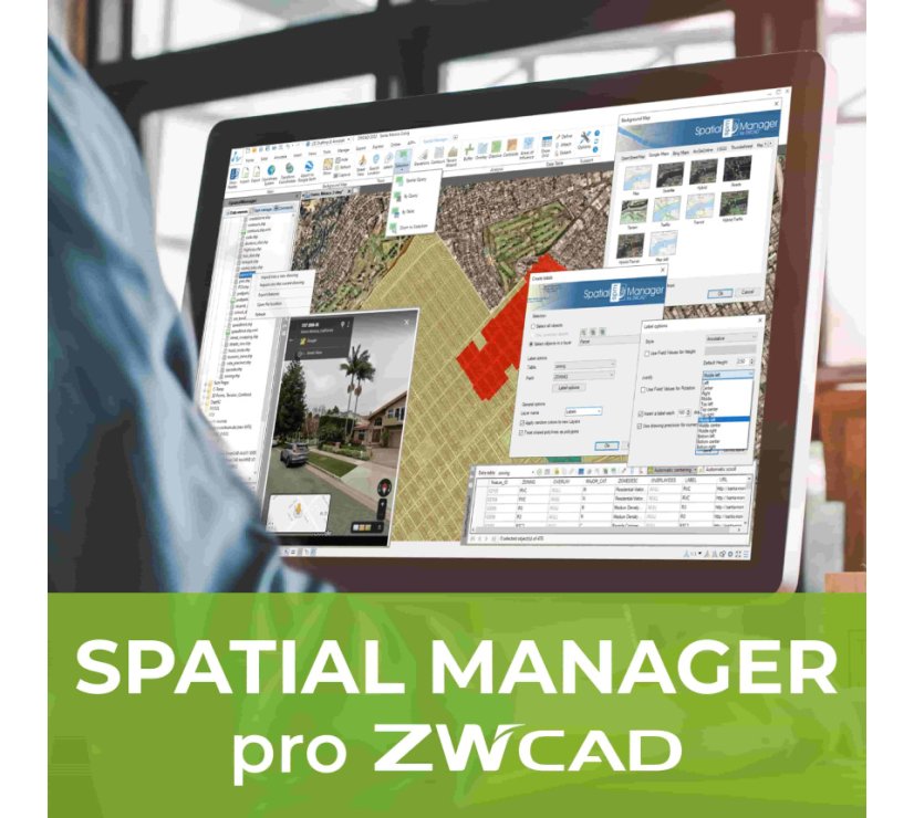 Spatial Manager pro ZWCAD - Professional Edition
