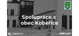 Obec Kobeřice digitalizuje se ZWCADem
